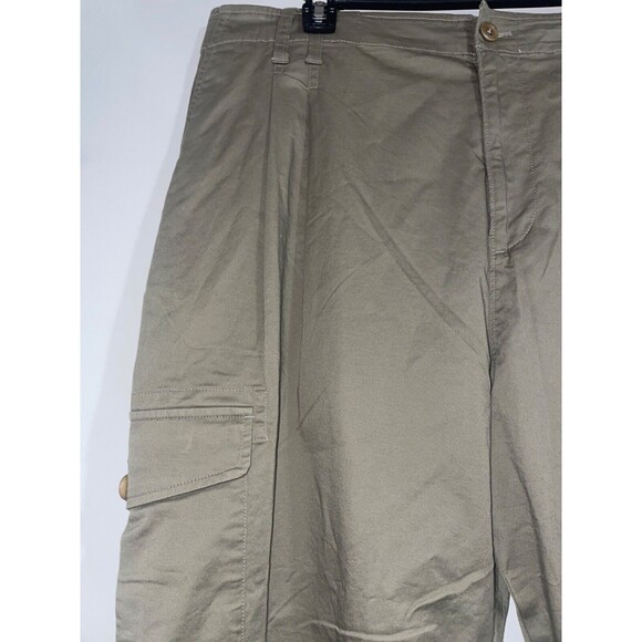 Lauren Ralph Lauren Women's Size 16 Pleated Cargo Pant NWT Micro Sanded Twill - Picture 6 of 11